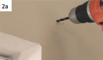 Outside Wall Mount - Step 2a