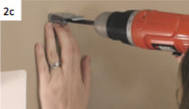 Outside Wall Mount - Step 2c