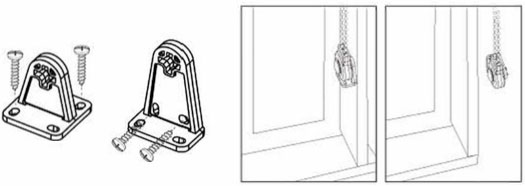 Mate Tension Device To Mounting Bracket