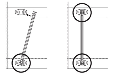 Deluxe Cordless Installation Instructions - Step 1. Attach Pleat Stiffeners