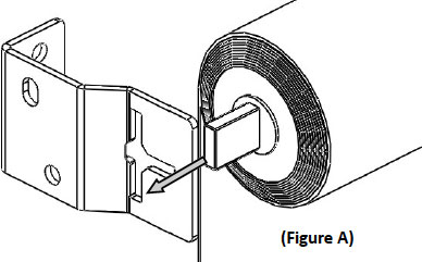 Step 2. Bracket & Shade Installation - Figure A